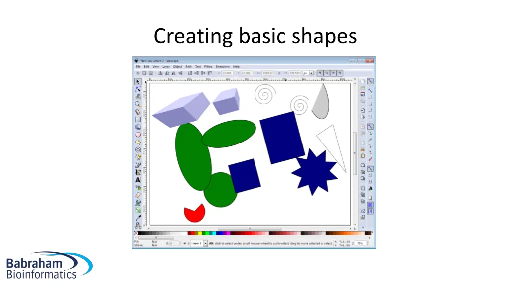 creating basic shapes 1