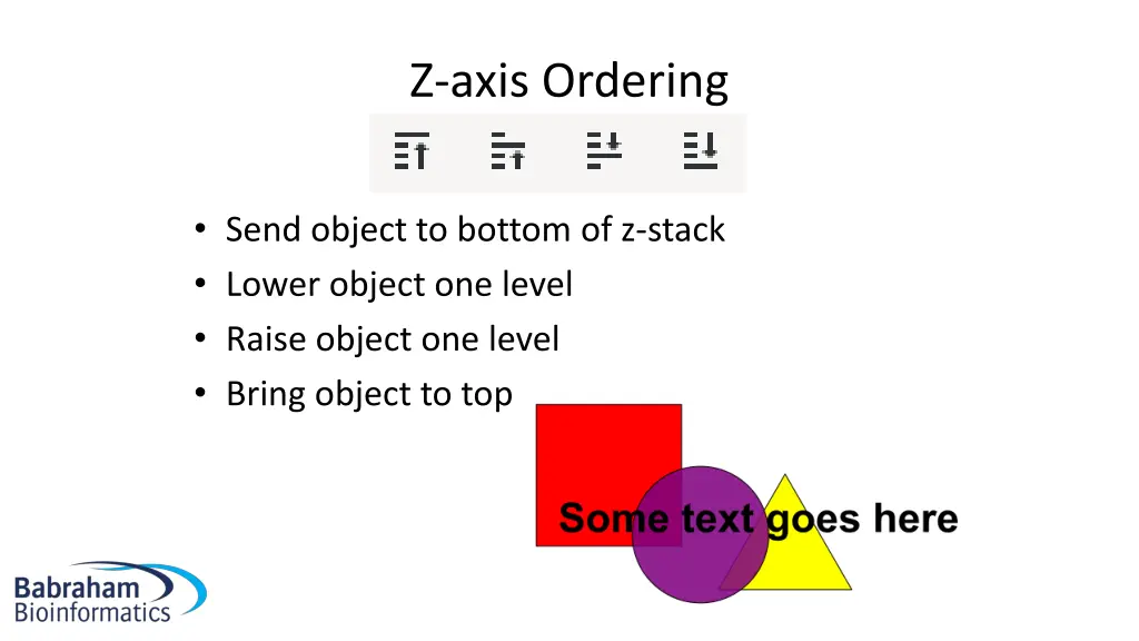 z axis ordering 1