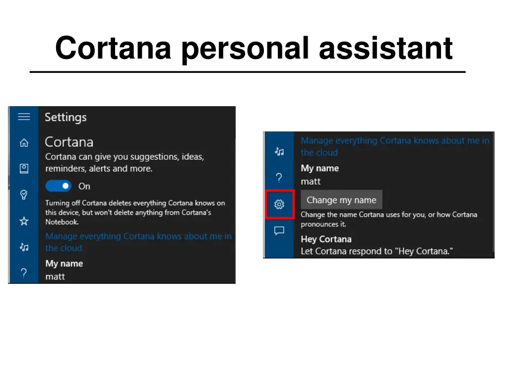 cortana personal assistant 1