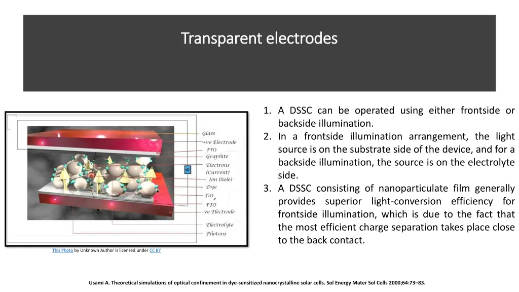 transparent electrodes transparent electrodes