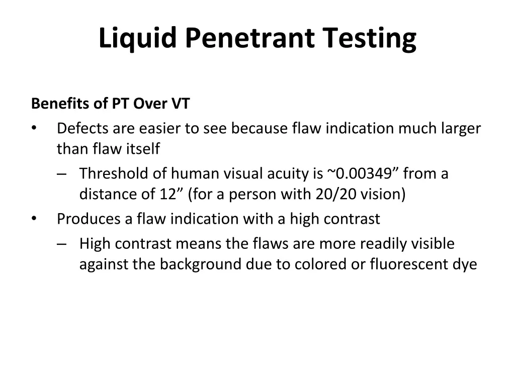 liquid penetrant testing 16