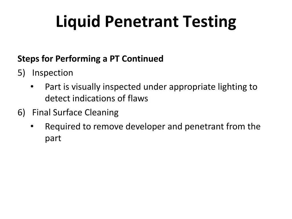 liquid penetrant testing 9