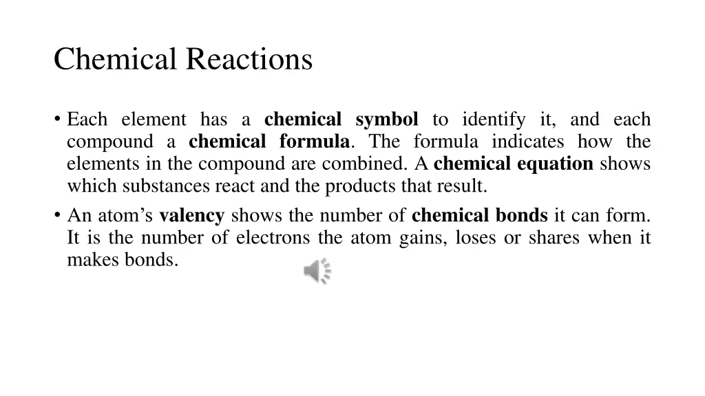 chemical reactions 3