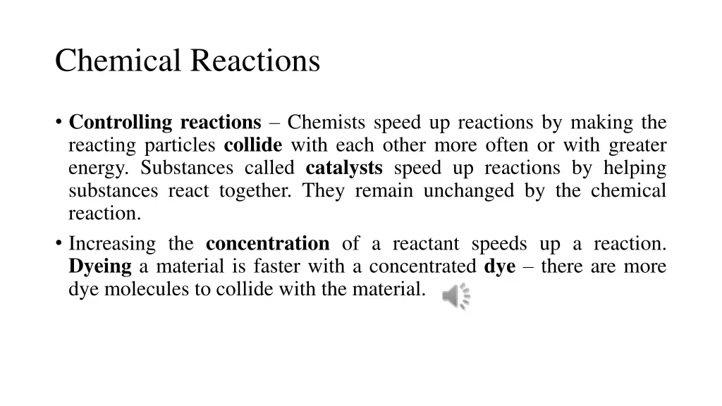 chemical reactions 4