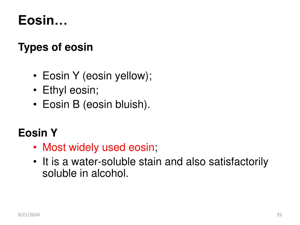 eosin