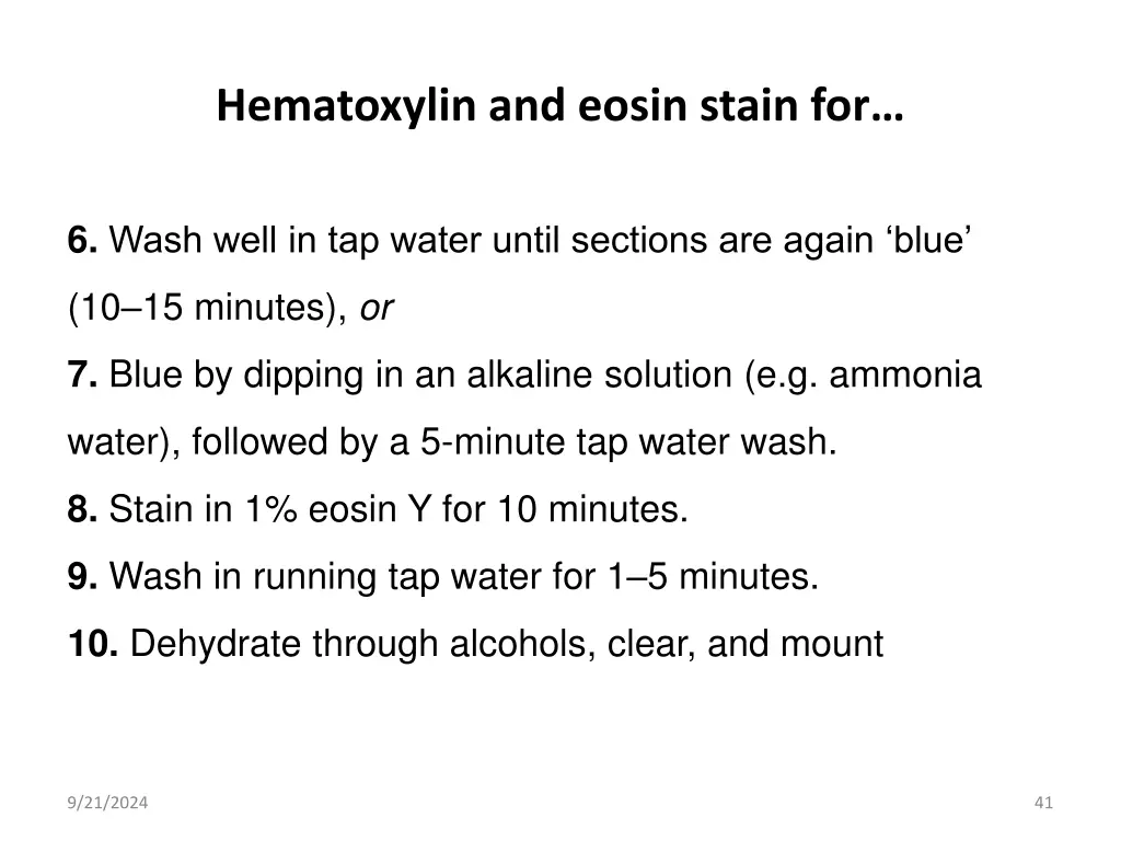 hematoxylin and eosin stain for