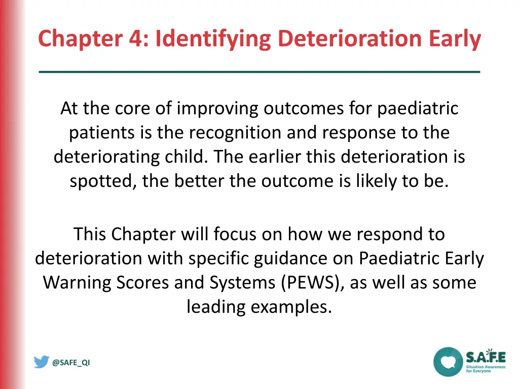 chapter 4 identifying deterioration early