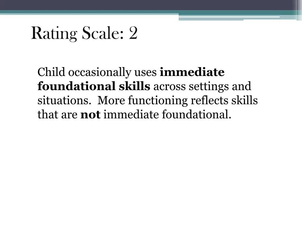 rating scale 2