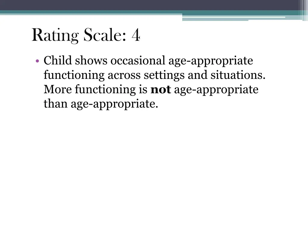 rating scale 4