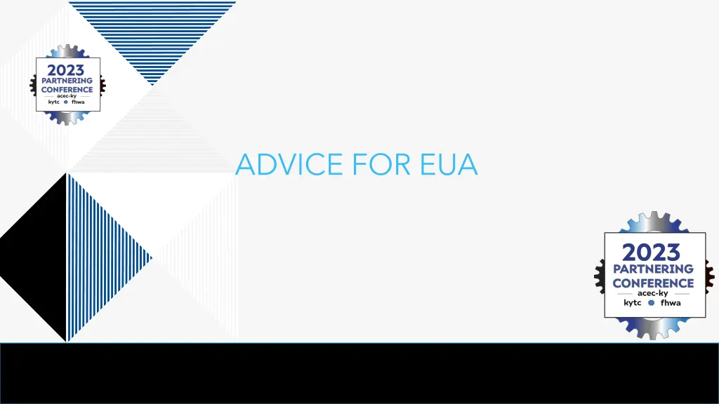 advice for eua