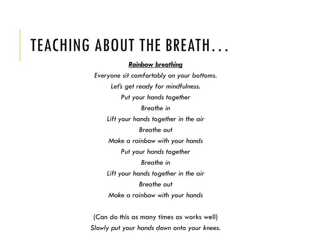 teaching about the breath 3