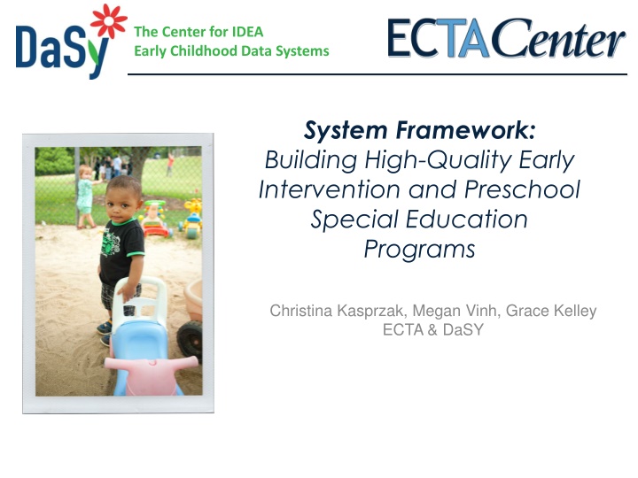 the center for idea early childhood data systems