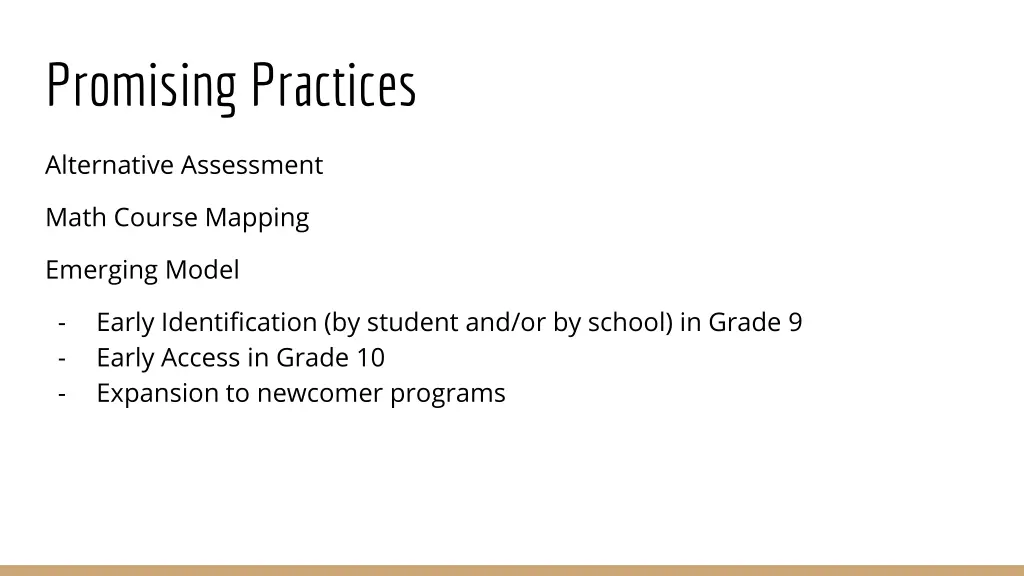 promising practices 1