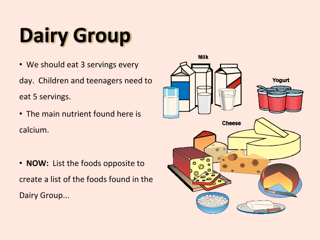 dairy group