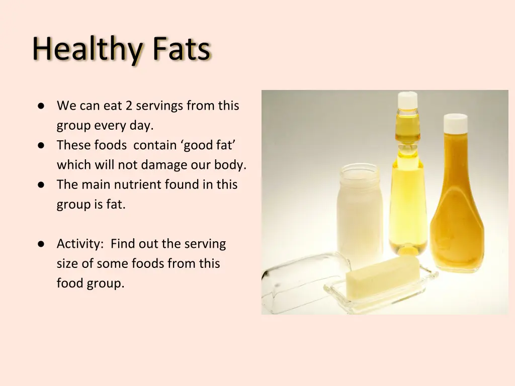 healthy fats