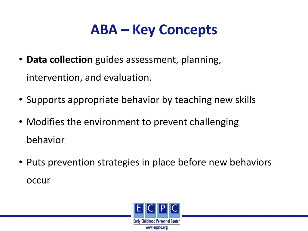 aba key concepts