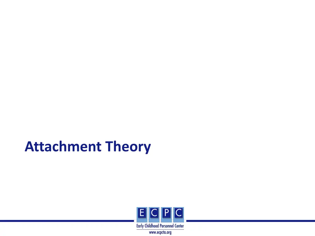 attachment theory