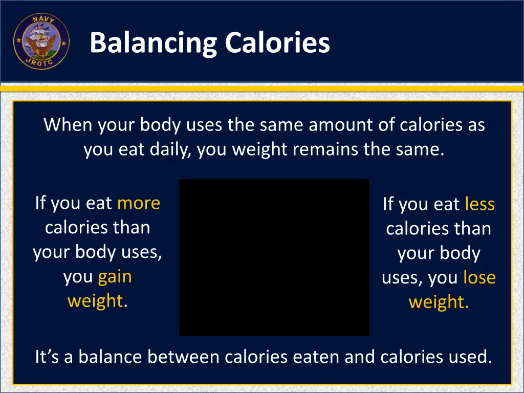 balancing calories 2