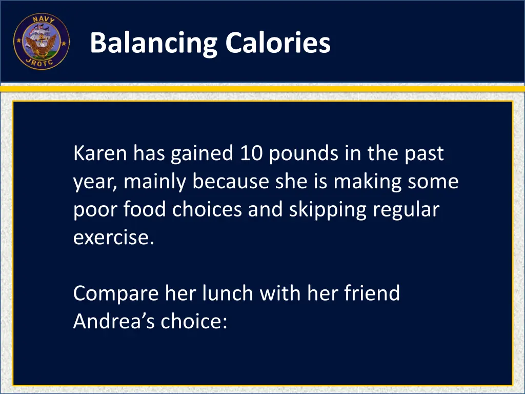 balancing calories 3