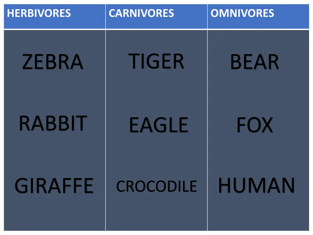 herbivores 1