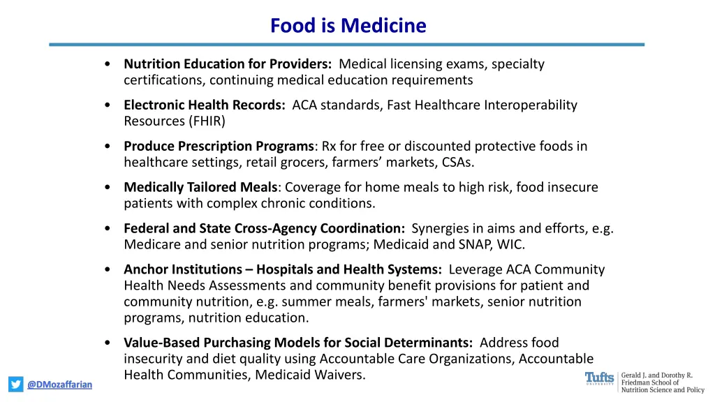 food is medicine