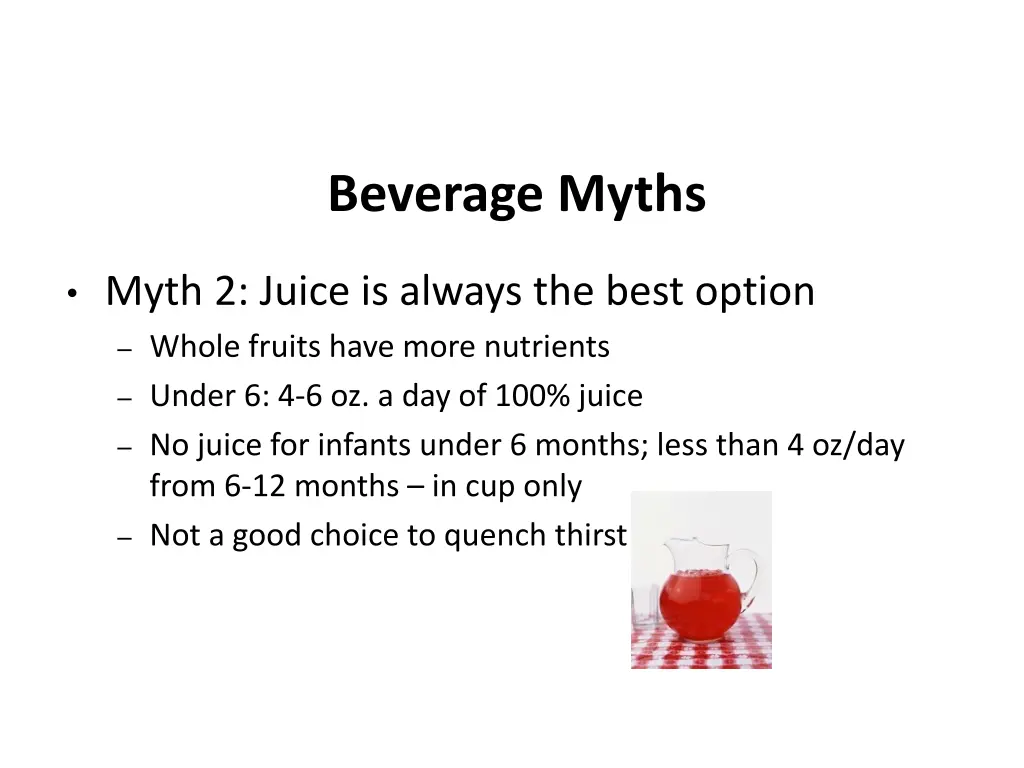 beverage myths 1