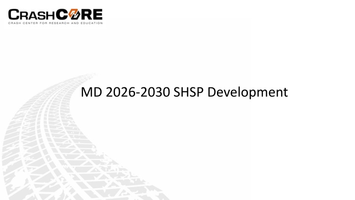 md 2026 2030 shsp development