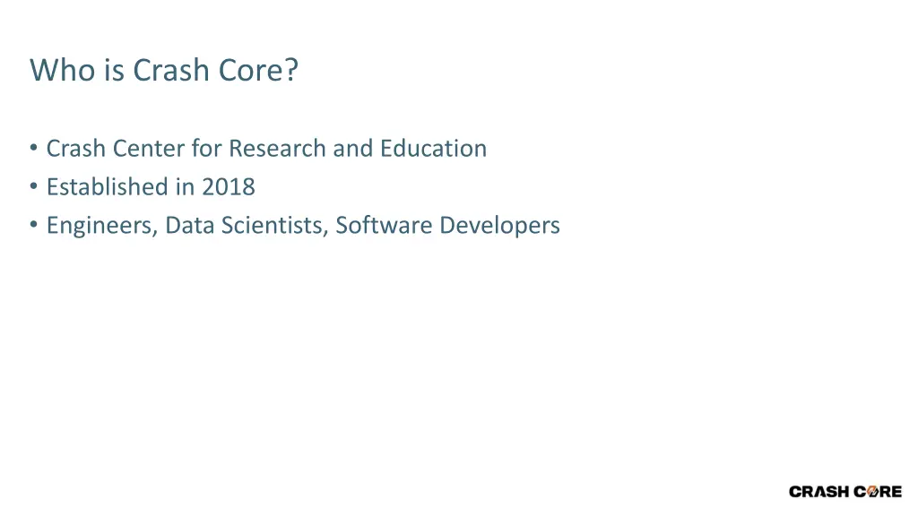 who is crash core