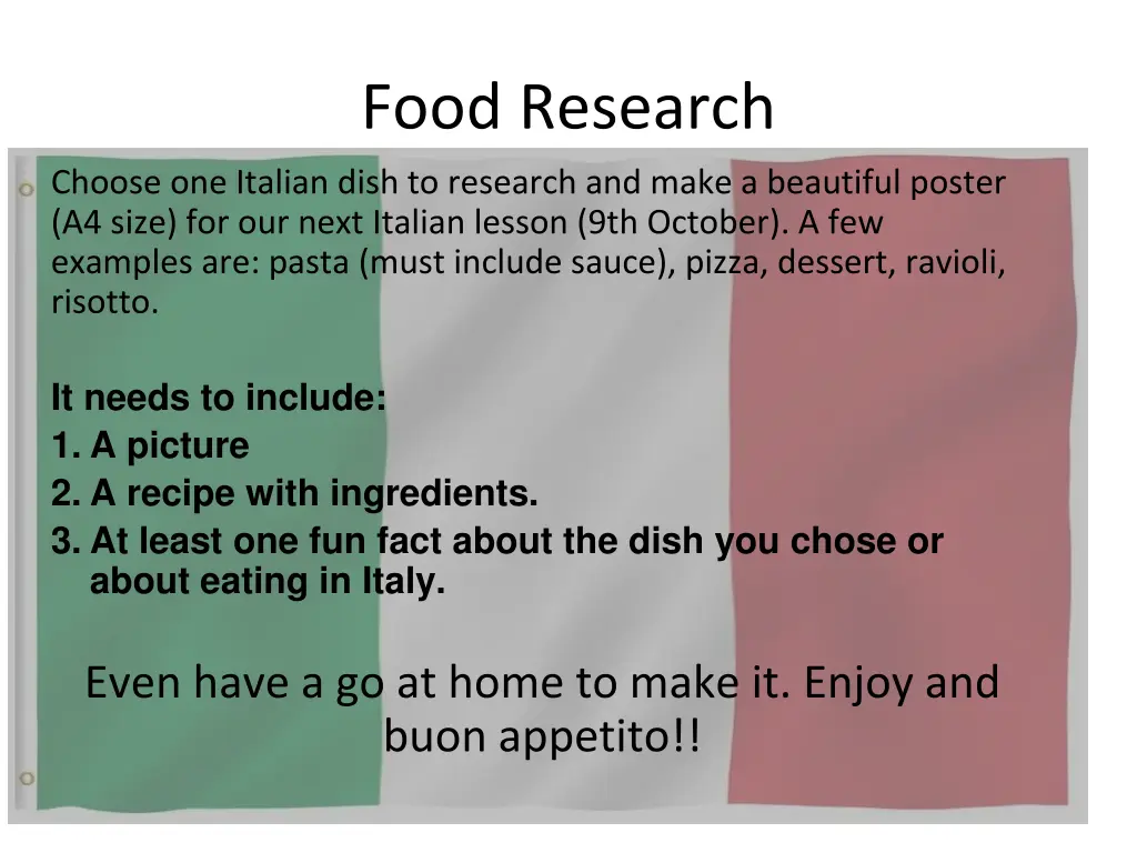 food research