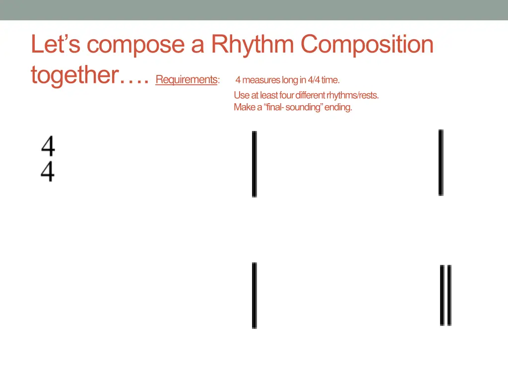 let s compose a rhythm composition together