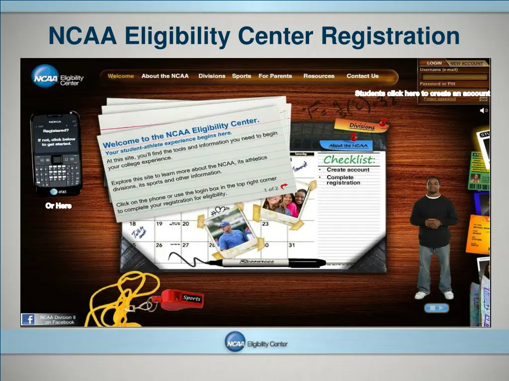 ncaa eligibility center registration