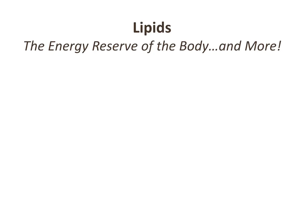 lipids