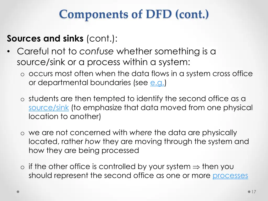 components of dfd cont 4