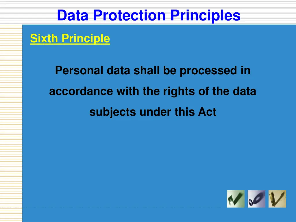 data protection principles 10