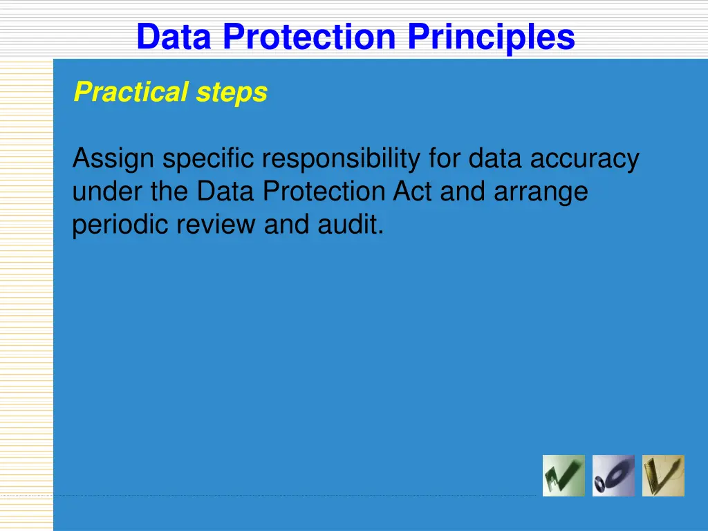 data protection principles 7