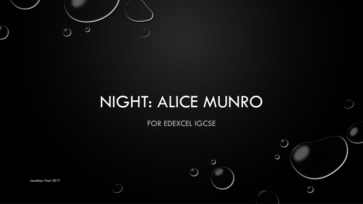 night alice munro