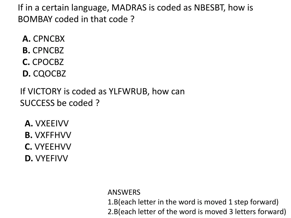 if in a certain language madras is coded