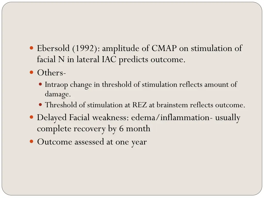 ebersold 1992 amplitude of cmap on stimulation