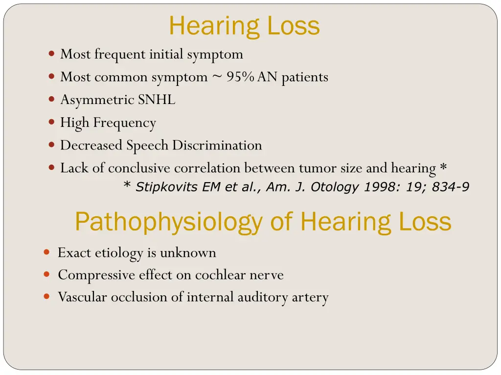 hearing loss