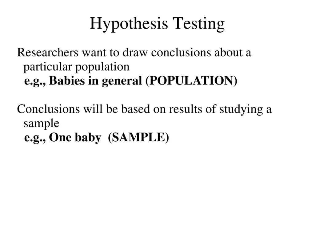 hypothesis testing 1