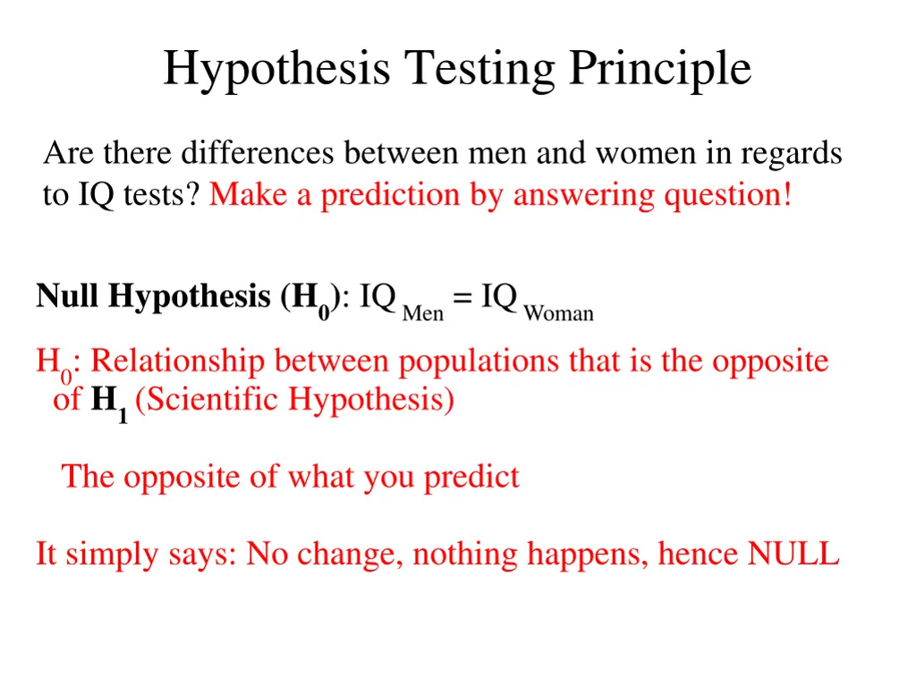 hypothesis testing principle 1