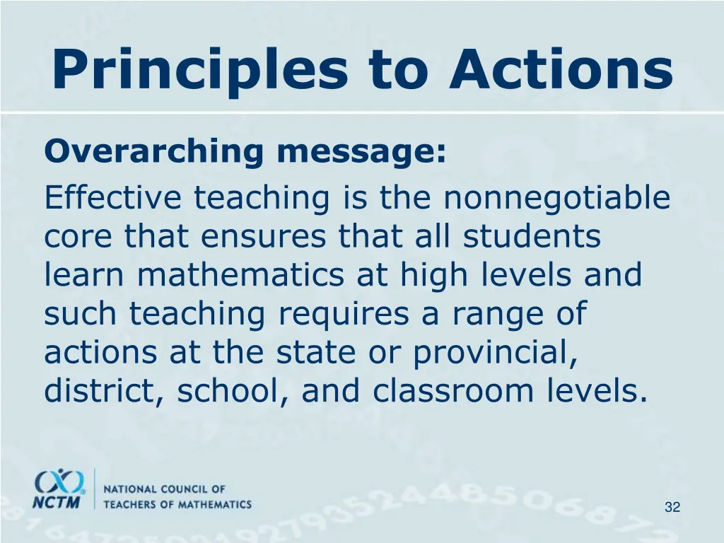 principles to actions 3