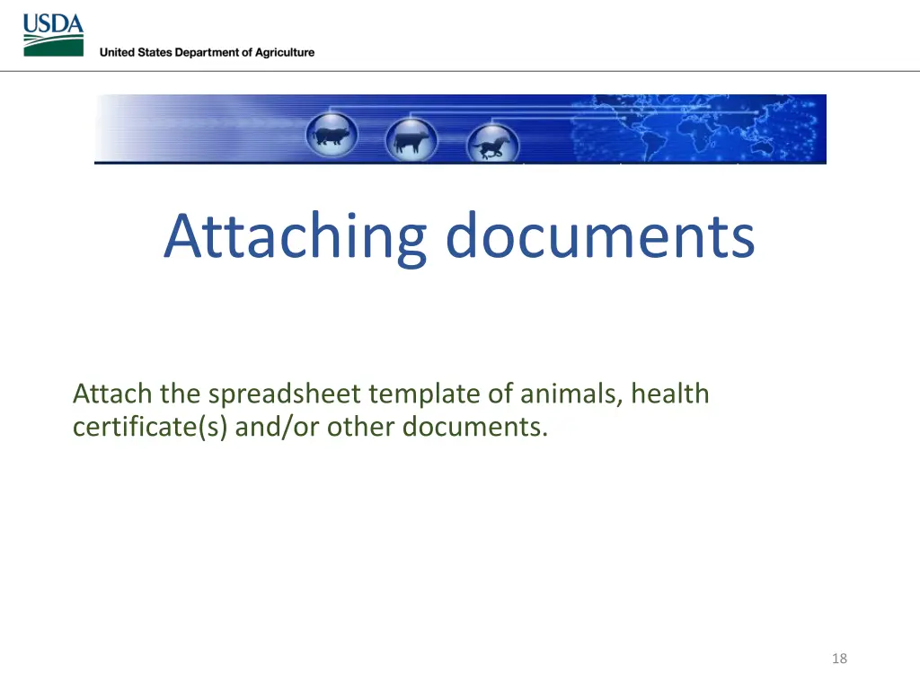 attaching documents