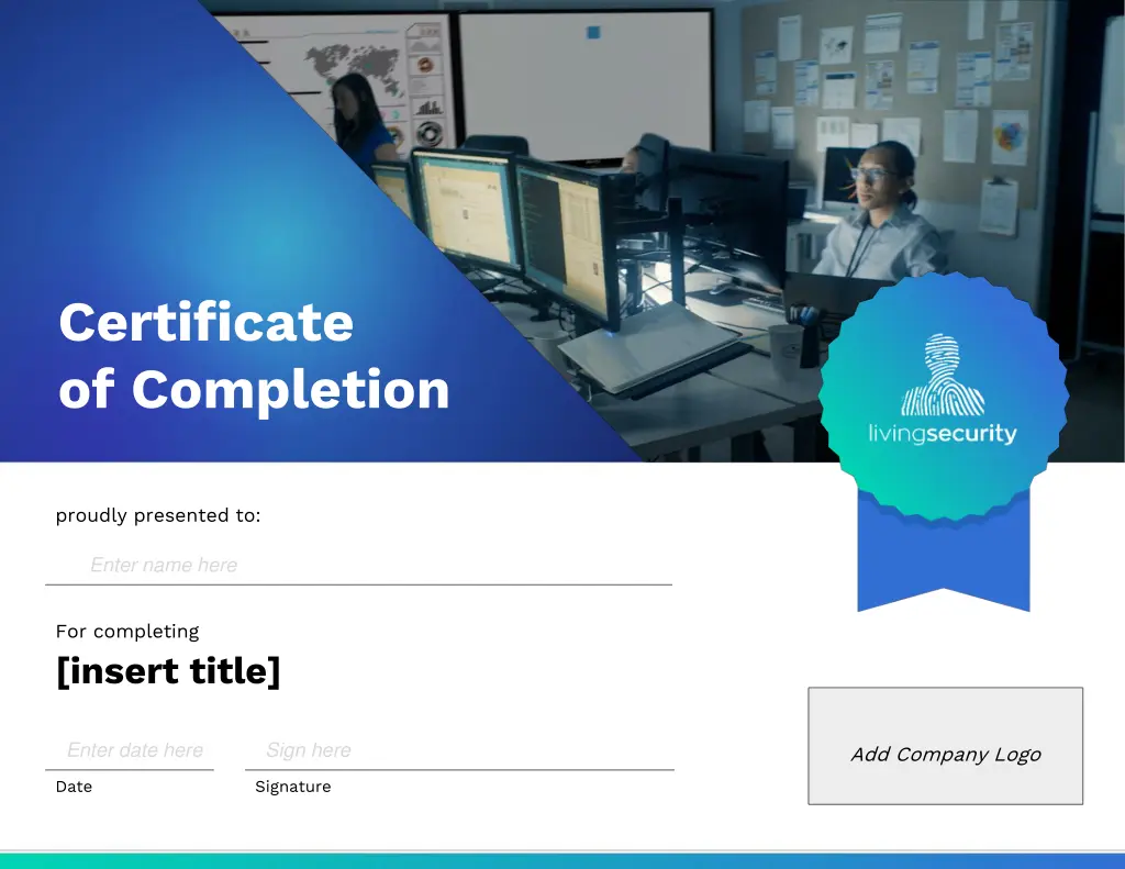 certificate of completion 7