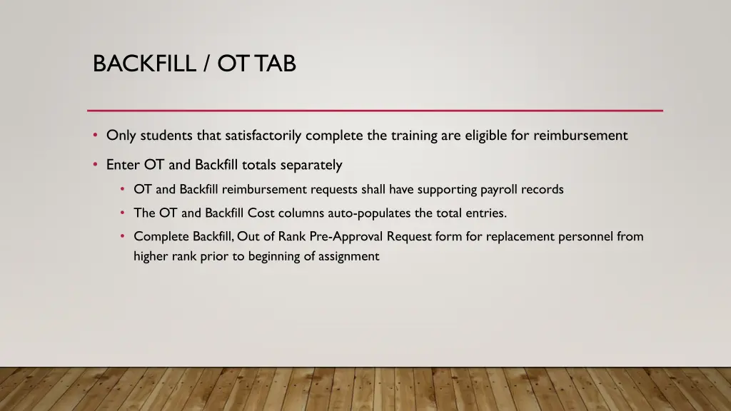 backfill ot tab 1