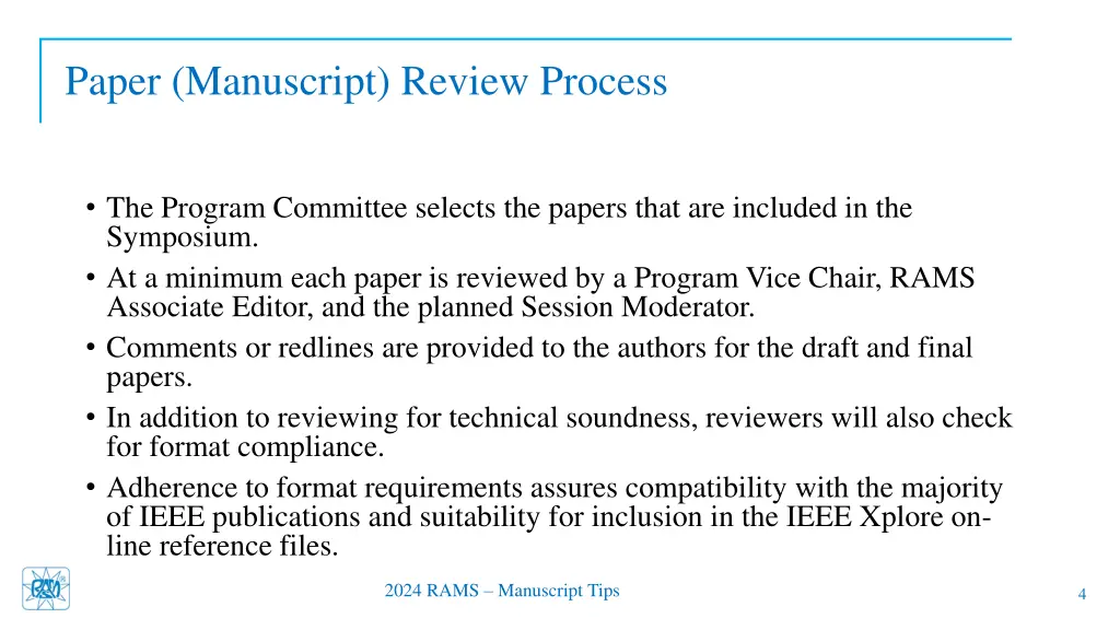 paper manuscript review process