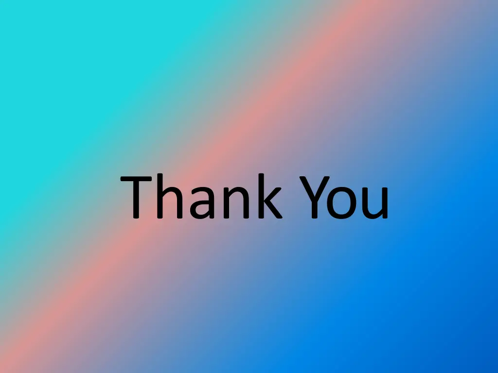 thank you