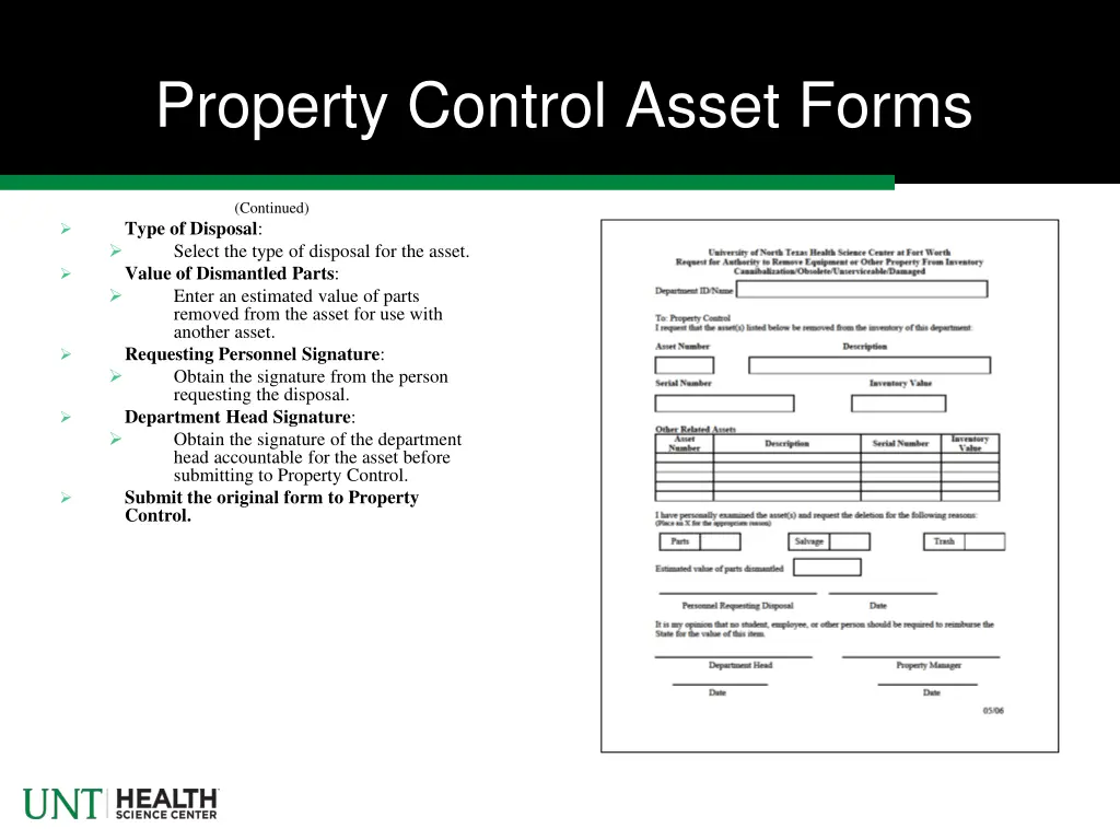 property control asset forms 22