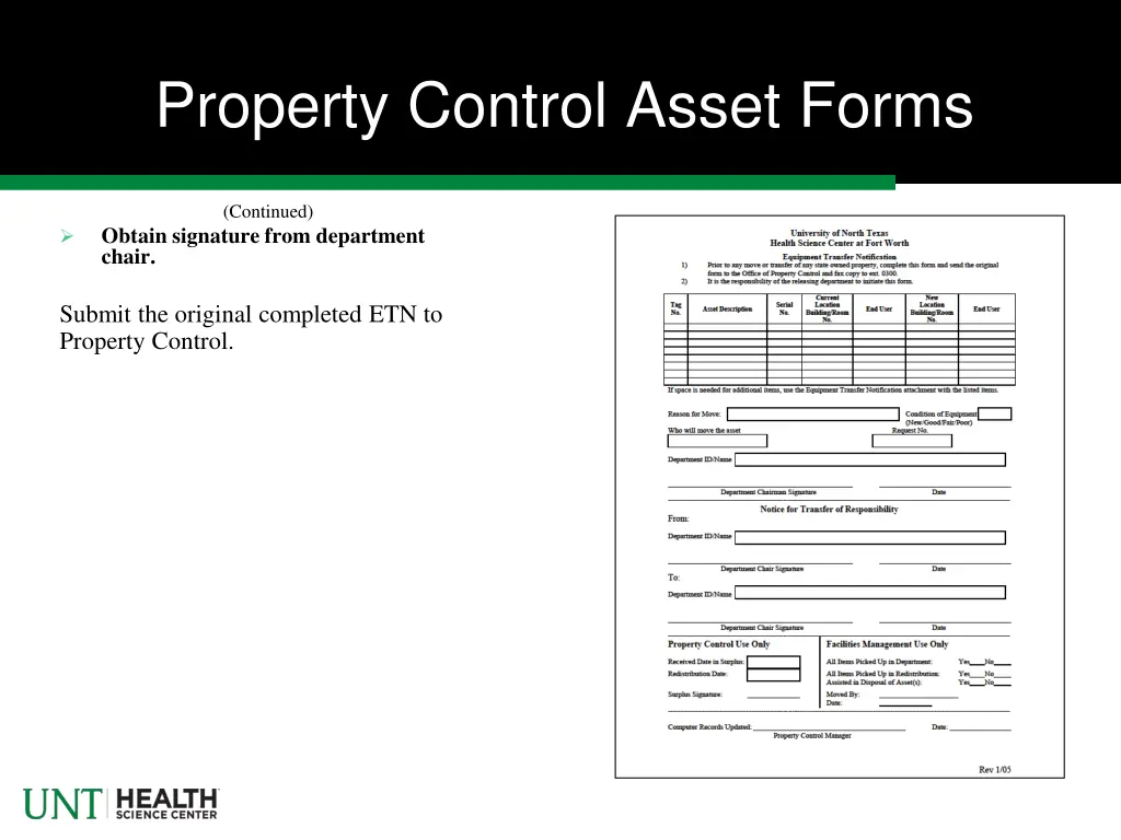 property control asset forms 5