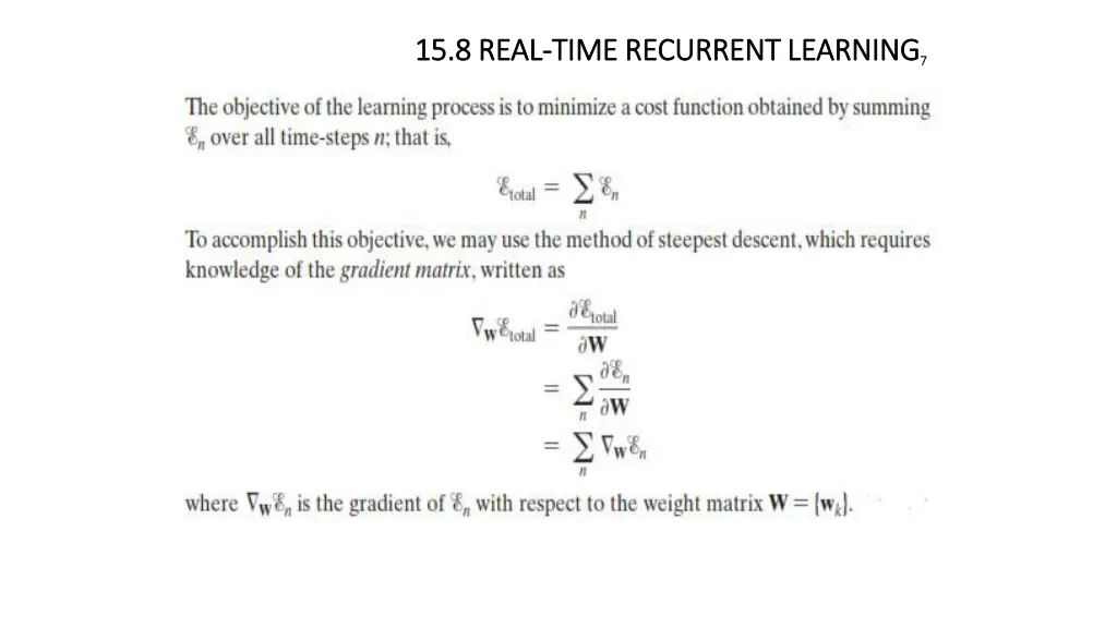 15 8 15 8 real real time recurrent learning time 4